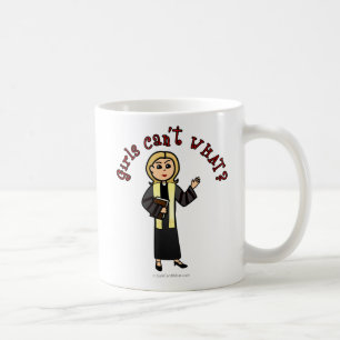 Blonde Preacher Girl Koffiemok