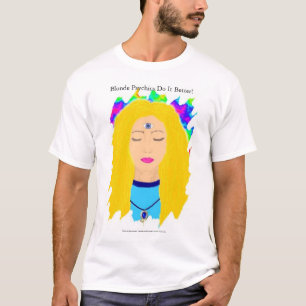 Blonde psychologen doen het beter t-shirt