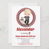 Blonde Skateboard Boys Anniversaire Invitation (Devant)