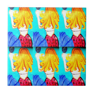 blonde tegel tegeltje