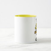 Blonde Vrouw Zuster MugPas het aan! Mok (Midden)