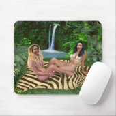 BLONDE VS BRUNETTE MUISMAT (Met muis)