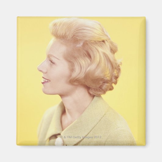 Blonde Woman 2 Magneet (Voorkant)