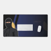 Blonde Woman Desk Pad (Keyboard & Muis)