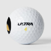 Blonde Woman Golf Balls Golfballen (Logo)
