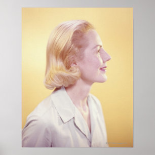 Blonde Woman Poster
