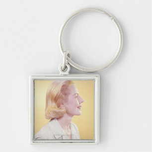 Blonde Woman Sleutelhanger