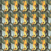 Blonde zeemeermin sticker (Voorkant)