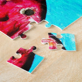 blonde zeemeervis puzzel legpuzzel (Zijkant)