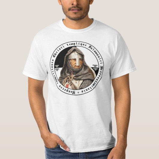 Blonder Templer T-shirt (Voorkant)