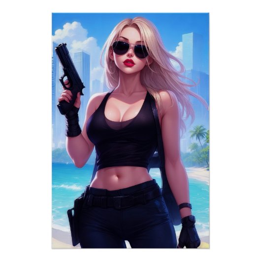 Blondie Bangs Back Perfect Poster (Voorkant)