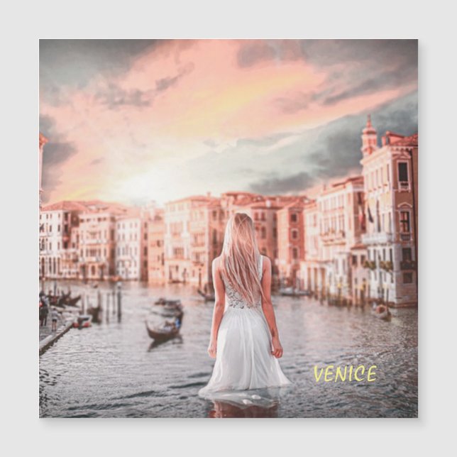 Blondie in Romantic Venetië (Voorkant)