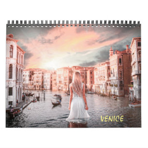 Blondie in Romantic Venetië Kalender