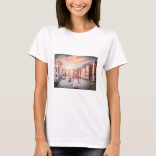 Blondie in Romantic Venetië T-shirt