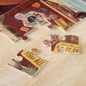  Blondine Pin-up Legpuzzel (Zijkant)