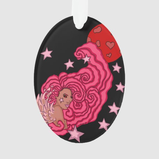 Blood Moon Angel Ornament  (dos)