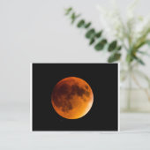 Blood Moon Briefkaart (Staand voorkant)