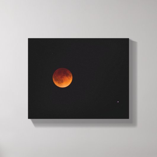 Blood Moon Canvas Afdruk (Voorkant)