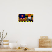 Blood Moon CBC News Poster (Keuken)