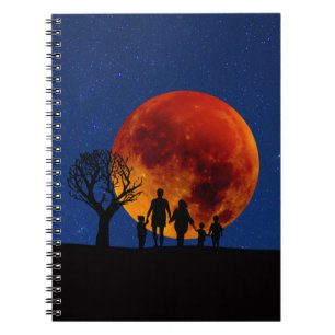 Blood Moon Lunar Eclipse Notitieboek