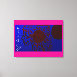 Blood Moon Princess Canvas Afdruk