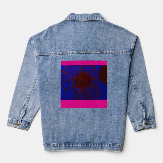 Blood Moon Princess Denim Jacket (Achterkant)