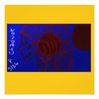 Blood Moon Princess Foto Afdruk