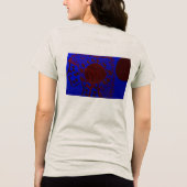 Blood Moon Princess Tri-Blend Shirt (Achterkant)