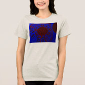 Blood Moon Princess Tri-Blend Shirt (Voorkant)