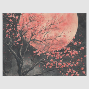 Blood Moon Sakura Inkt Wash (2) Tissuepapier