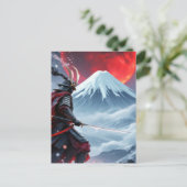 Blood Moon Samurai: The Last Stand at Mount Fuji Briefkaart (Staand voorkant)