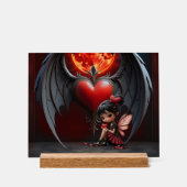Blood Moon Valentine Fairy Acryl Bord (Voorkant)