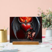 Blood Moon Valentine Fairy Acryl Bord (Huwelijk)