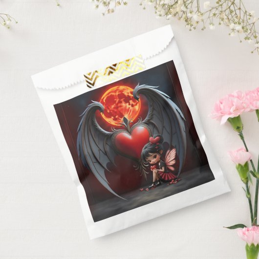 Blood Moon Valentine Fairy Bedankzakje (Gezegeld)