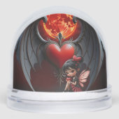 Blood Moon Valentine Fairy Sneeuwbol (Voorkant)