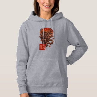 Blood Moon Yokai - Duistere Japanse kunst Hoodie