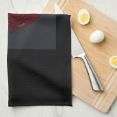 Blood Moonlit Night Kitchen Towel Theedoek (Quarter Fold)