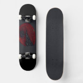 Blood Moonlit Night Skateboard (Voorkant)