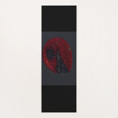 Blood Moonlit Night Yoga Mat (Achterkant)