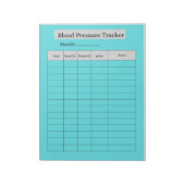 BLOOD PRESSURE TRACKER NOTITIEBLOK (Gedraaid)