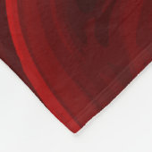 Blood Red Marble Schattige Warm Fleece Deken (Hoek)