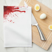 Blood Splatter Realistisch Theedoek (Quarter Fold)