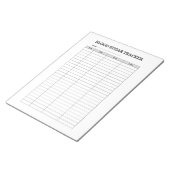 BLOOD SUGAR TRACKER NOTITIEBLOK (Schuin)