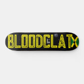 BLOODCLAT 7 3/4" Skateboard Dek (Horizontaal)