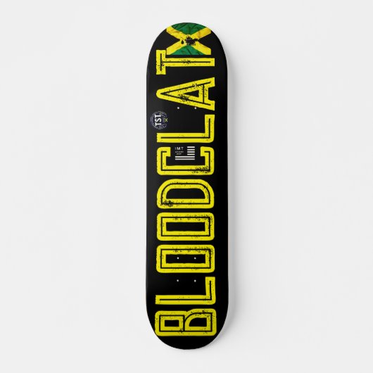 BLOODCLAT 7 3/4" Skateboard Dek (Voorkant)
