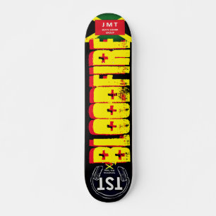 BLOODFIRE JMT Skateboard, 7 ¾ inch deck Skateboard