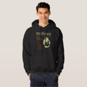 Bloodhound Best Human Trainer zal elke mens traine Hoodie (Voorkant volledig)