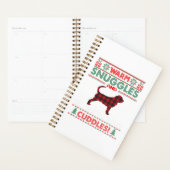 Bloodhound Dog Kerstmis Shirt Pajama Ugly Christm Planner (Display)