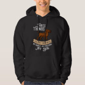 Bloodhound Dog Puppies Owner Hoodie (Voorkant)