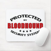 Bloodhound Dog Security Muismat (Met muis)